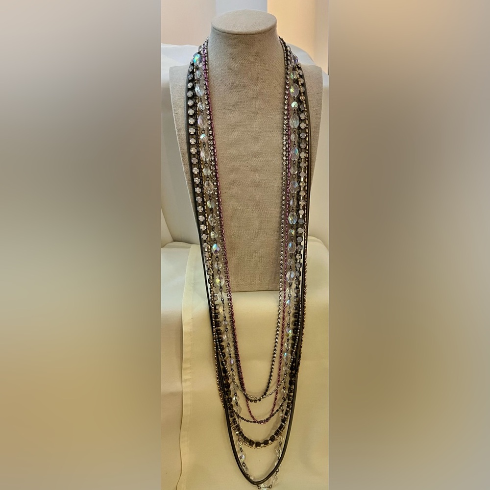 Elegant Extravaganza Multi Stand Necklace